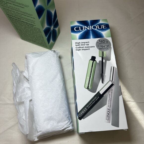 Two Sets!  Clinique High Impact Lash Line Up Mascaras & Primer - NIB! - Picture 3 of 3